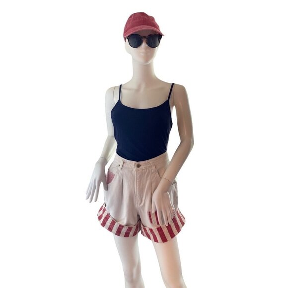 VINTAGE 80's GET HIGH WAISTED WOMEN'S SHORTS JUNIORS SZ 9/10